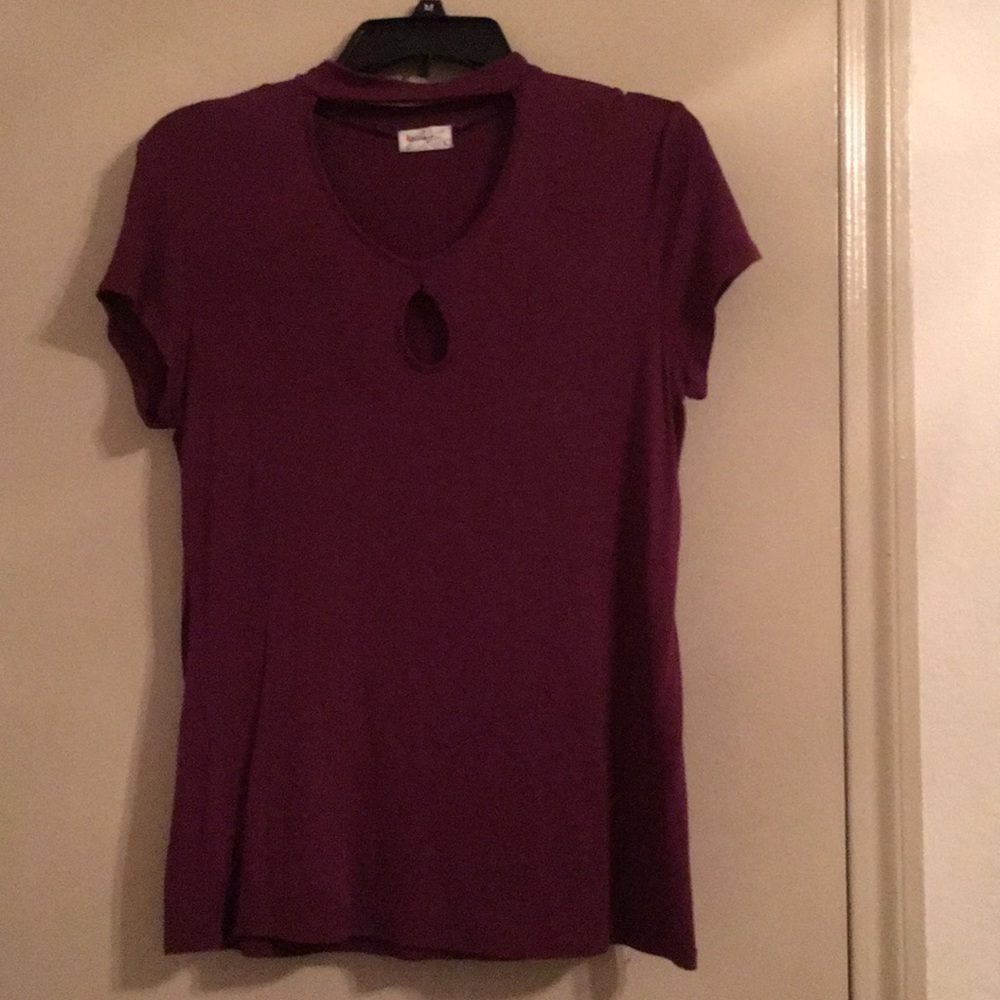 Purple shirt